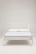 Lit Fer Forgé Blanc — 160x200cm